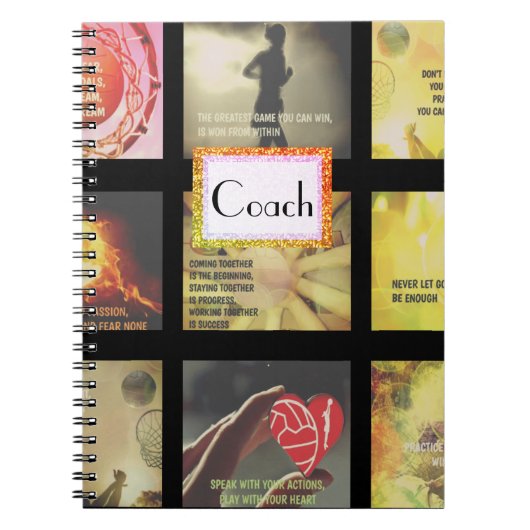 Motivatie Afbeeldingen en Slogans Netball Thema Notitieboek (Voorkant)
