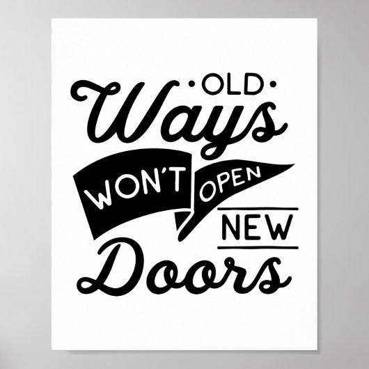 Motivatie afdrukken poster (Voorkant)