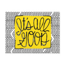 Motivatie Alles goed |Zwart-wit