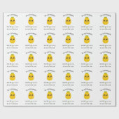 Motivatie ananas cadeaupapier (Vlak)