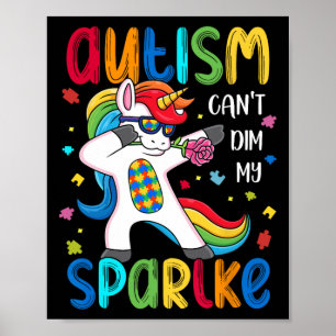 Motivatie Autisme Bewustzijn Autisme Kan Mijn Niet Poster