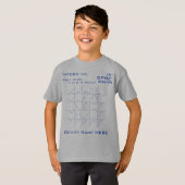 Motivatie Autisme Bewustzijn, Blue Jigsaw Puzzel T-shirt (Voorkant volledig)