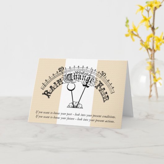 Motivatie Barometer Schaal Persoonlijke Veranderin Kaart (Gele Bloem)