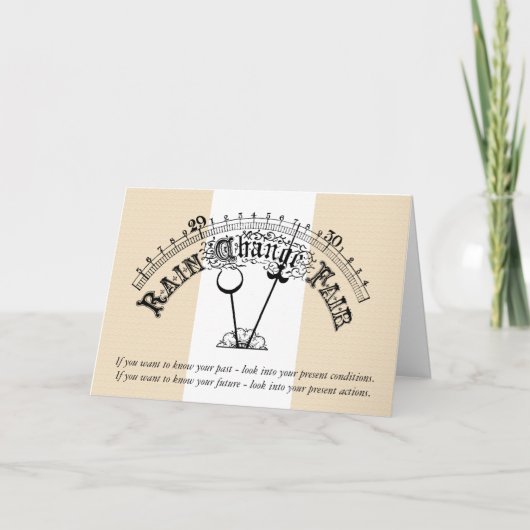 Motivatie Barometer Schaal Persoonlijke Veranderin Kaart (Voorkant)