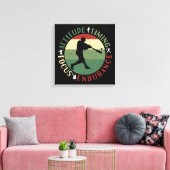 Motivatie baseball team waarden canvas afdruk (Insitu (Woonkamer))