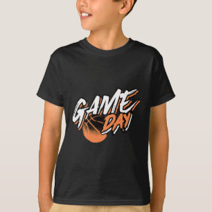 Motivatie Basketball-Gezegde op de Dag van het Spe T-shirt