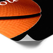 Motivatie Basketball Quote Poster (Hoek)