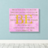 Motivatie BE-offerte Canvas Afdruk (Insitu (Houten vloer))