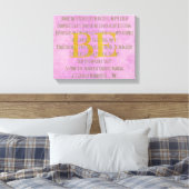 Motivatie BE-offerte Canvas Afdruk (Insitu (Slaapkamer))