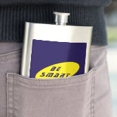 Motivatie BE SMART Classic Flask Flacon (Voorbeeld)