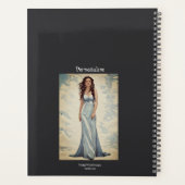 Motivatie Beauty Strength Quote Grijs Dagboek Planner (Achterkant)