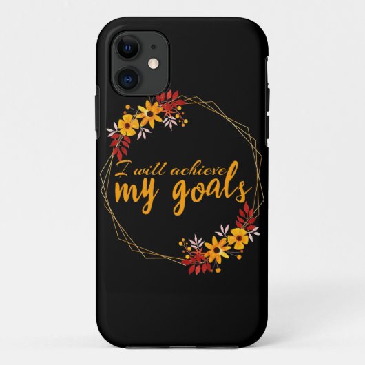 motivatie bekrachtigingen voor succes Case-Mate iPhone case (Achterkant)