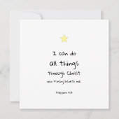 Motivatie bemoedigende bijbelvers citeren Kaart (Voorkant)