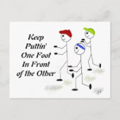 Motivatie bericht uitvoeren briefkaart (Voorkant)