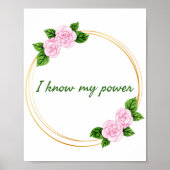 motivatie bevestiging van arbeid poster (Voorkant)