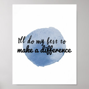 motivatie bevestiging van zelfwaardering poster
