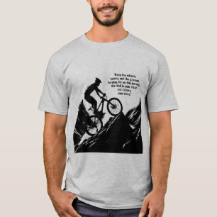 Motivatie Bike Competitive Sport om u te inspirere T-shirt