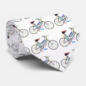 Motivatie bike, fiets, fietsen, sport, hobby stropdas (Opgerold)