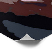 Motivatie Blacklight Tiger Eyes Poster Print (Hoek)