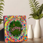 Motivatie bloemharten stimuleren inspiratie fotoplaat<br><div class="desc">Inspirerend Floral Trendy Stimuleer Ezel Plaque- , grillig en stijlvol kunstwerk gemaakt om te inspireren en op te tillen. Kleurrijk, bloemen- en hartontwerp voegt een aantal positieve vibes toe aan uw dag. Deze leuke schildersezel plaquettes maken geweldige inspirerend koekjes voor familie, vrienden, collega's, docenten, enz.. Modernere, bloemige en motivatie plaquettes...</div>