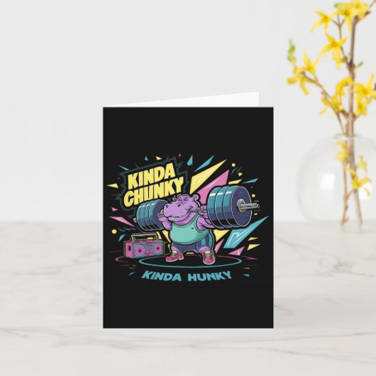 Motivatie Bodybuilding Gewichtheffen Apparel Ki Kaart (Gele Bloem)