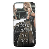 Motivatie Bodybuilding Gym Case-Mate iPhone Case (Achterkant)