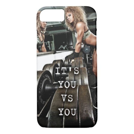 Motivatie Bodybuilding Gym Case-Mate iPhone Case (Achterkant)