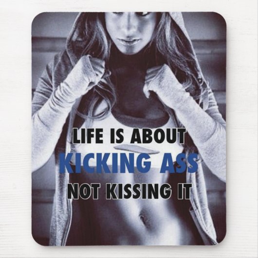 Motivatie Bodybuilding Gym Muismat (Voorkant)