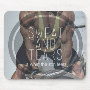 Motivatie Bodybuilding Gym Muismat