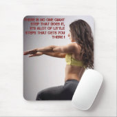 Motivatie Bodybuilding Gym Muismat (Met muis)