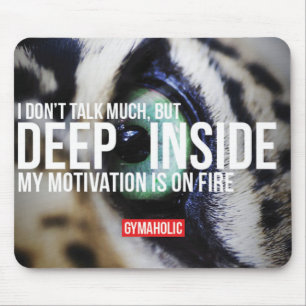 Motivatie Bodybuilding Gym Muismat