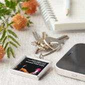 Motivatie Bodybuilding Gym Sleutelhanger (Zijkant)