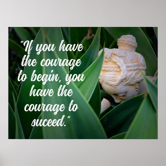 Motivatie Boeddha Poster (Voorkant)