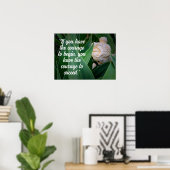 Motivatie Boeddha Poster (Thuiskantoor)