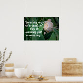 Motivatie Boeddha Poster (Keuken)