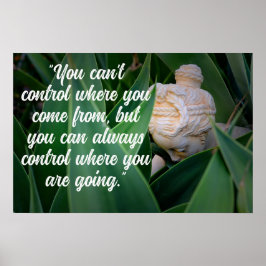 Motivatie Boeddha Poster