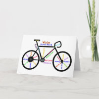 Motivatie bogen, fietsen, fietsen, sportwoorden