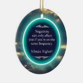 Motivatie boomversiering keramisch ornament (Rechts)