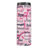 Motivatie Borstkanker Thermosbeker (Achterkant)