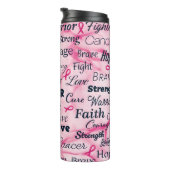 Motivatie Borstkanker Thermosbeker (Geroteerd rechts)