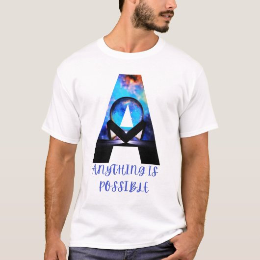 motivatie brief A alles is mogelijk T-shirt (Voorkant)