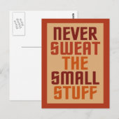 Motivatie briefkaart (Voorkant / Achterkant)