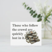 motivatie briefkaart (Staand voorkant)