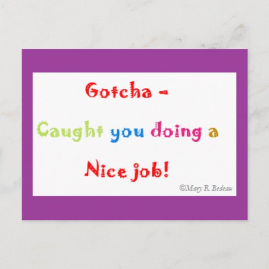 Motivatie Briefkaart (Voorkant)