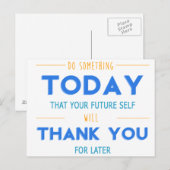 Motivatie Briefkaart voor Ondernemers Versie 1 (Voorkant / Achterkant)