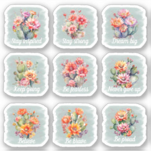 Motivatie Cacti Sticker Pack