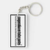 Motivatie cadeaus voor iedereen sleutelhanger (achterkant)