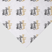 Motivatie cadeautje met kerstcadeauverpakking tissuepapier (Detail)