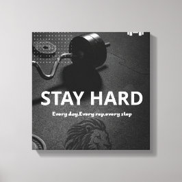 motivatie canvas afdruk