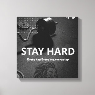 motivatie canvas afdruk